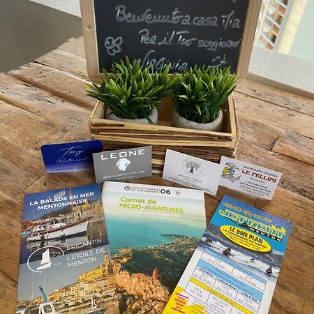 Location saisonnière Menton 50 m des plages Extérieur photo