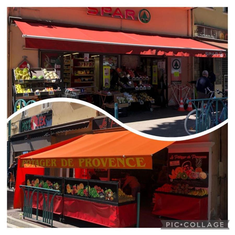 Location saisonnière Menton 50 m des plages Extérieur photo