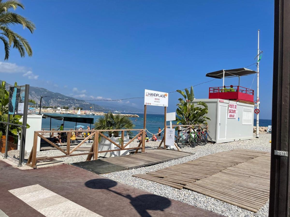 Location saisonnière Menton 50 m des plages Extérieur photo