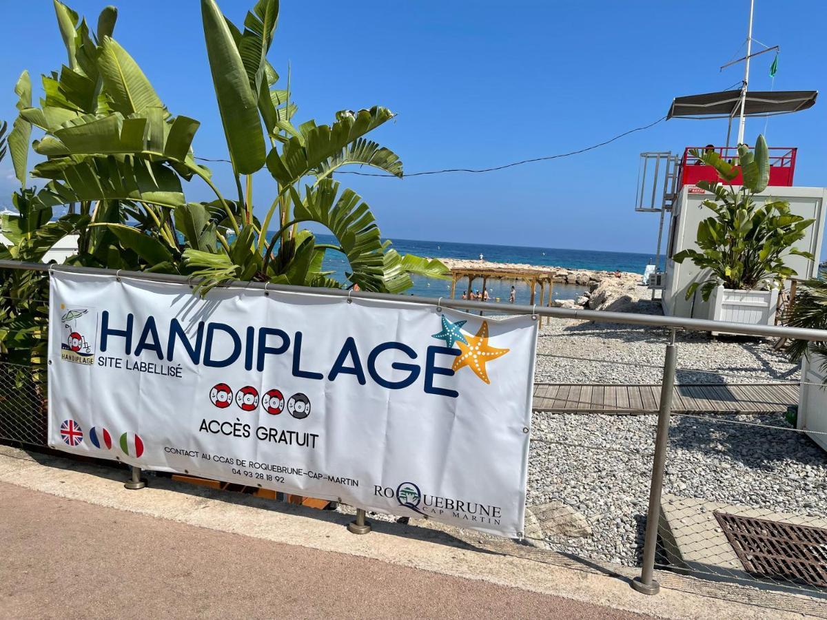 Location saisonnière Menton 50 m des plages Extérieur photo